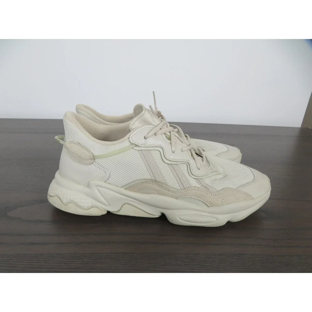 Adidas Ozweego Bliss Shoes Men 12 Beige Originals Casual Walking Sneakers FX6029